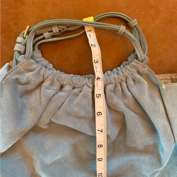 Tess Loriann Milano light blue purse used condition - Picture 8 of 16